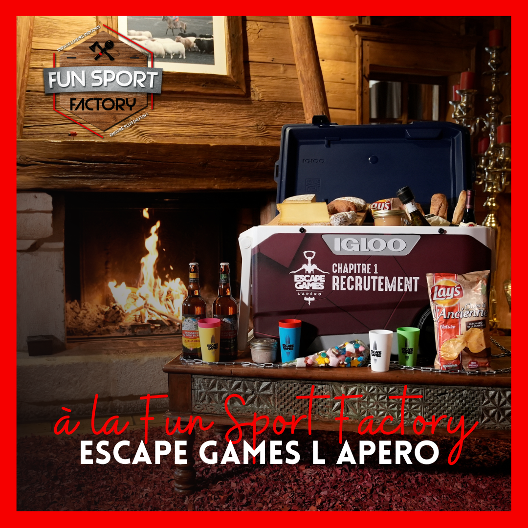 escape game apero fun sport factory bourges