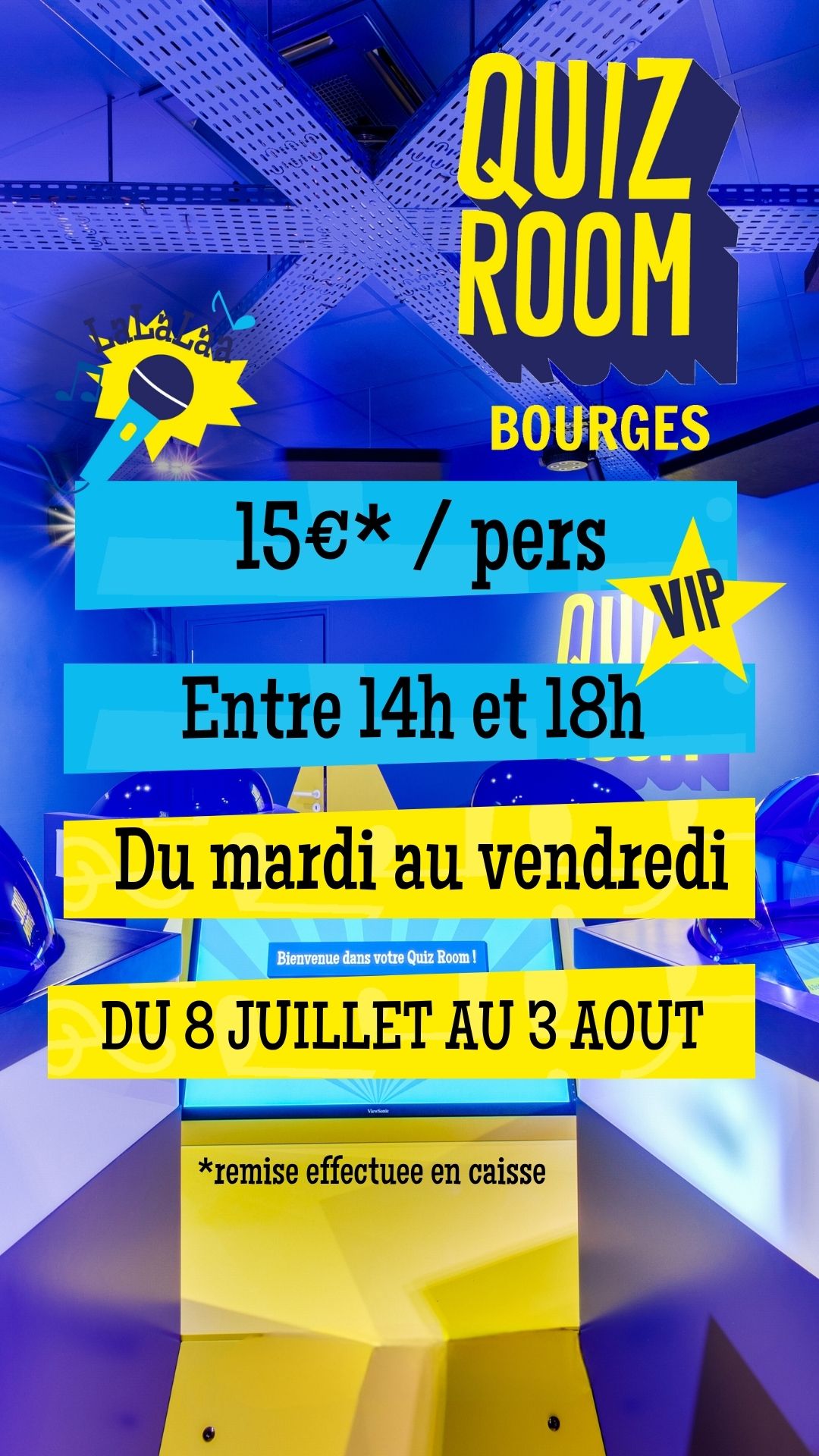 jeu de quiz bourges etablissement de loisirs fun factory