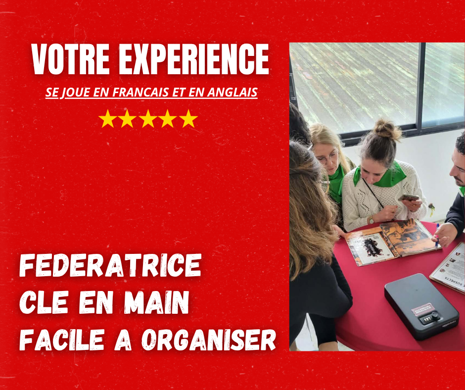 Murder Party, le jeu de cohésion teambuilding original semianire reception bourges